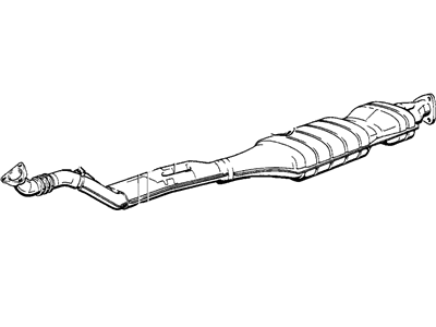 1986 BMW 528e Catalytic Converter - 11769061998