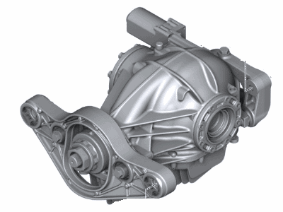 BMW 33107856928 Final Drive With Differential