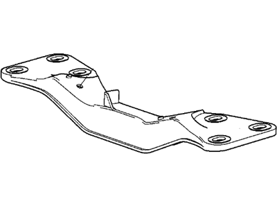 BMW 750iL Engine Mount Bracket - 22321092596