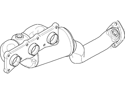 2011 BMW Z4 Exhaust Manifold - 18407586689