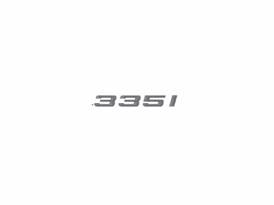 2015 BMW 335i Emblem - 51147289894