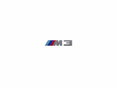 2017 BMW M3 Emblem - 51148068580