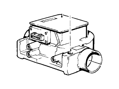 1979 BMW 633CSi Mass Air Flow Sensor - 13621466347