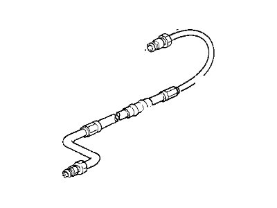 1994 BMW 850Ci Power Steering Hose - 32411140039