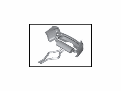 BMW X5 Exhaust Resonator - 18307645677