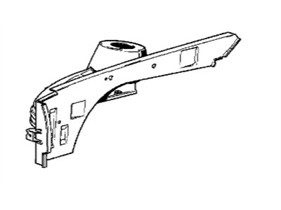 BMW 41141979498 Wheel Arch, Front Right