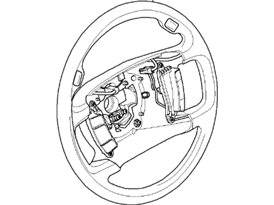 2005 BMW 745i Steering Wheel - 32346761765