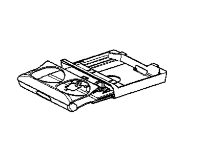 1992 BMW 318is Cup Holder - 51168184470