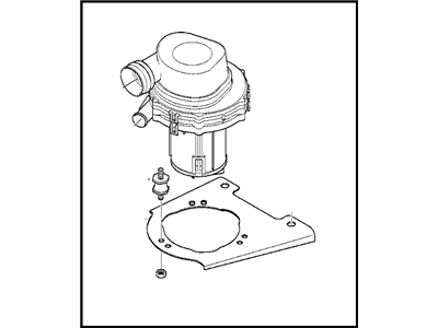 2001 BMW Z3 Secondary Air Injection Pump - 11721437465