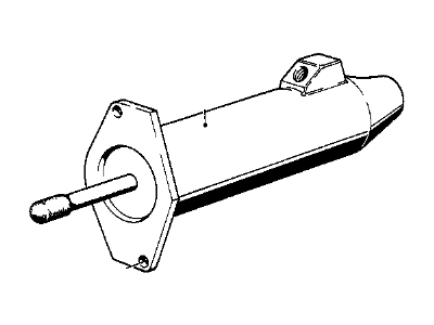 BMW 633CSi Clutch Slave Cylinder - 21521157212