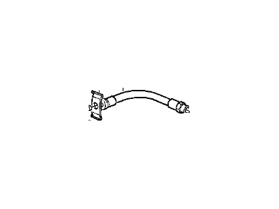 1993 BMW M5 Hydraulic Hose - 21522227212