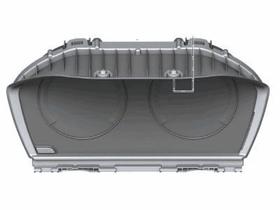 BMW 62109840912 INSTRUMENT CLUSTER