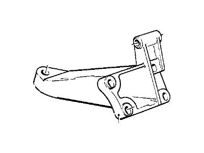 BMW 11811176322 Right Supporting Bracket