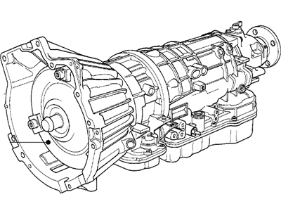 1993 BMW 525iT Transmission Assembly - 24001421234
