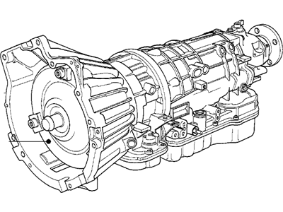 1993 BMW 525i Transmission Assembly - 24001219645