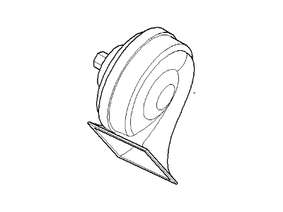 2007 BMW M5 Horn - 61337835736