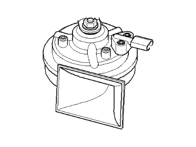 BMW 61337835876 High Pitch Horn