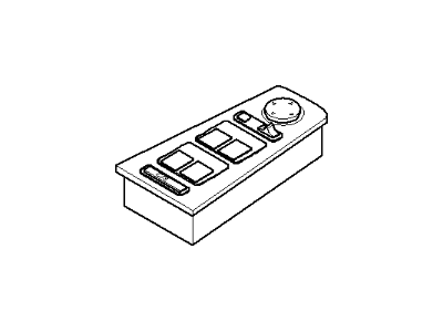 BMW Alpina B7 Window Switch - 61316943055