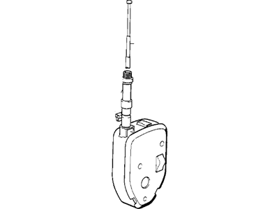 BMW 65221466361 Automatic Antenna Screwed Rear