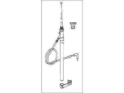 1983 BMW 733i Antenna - 65211372048