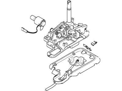 2000 BMW 750iL Automatic Transmission Shifter - 25161422410