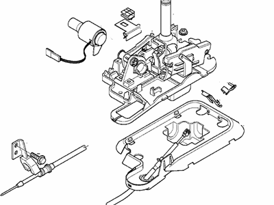 BMW 25161422491 Gear Shift