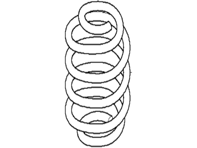 BMW 33532282632 Barrel Spring Rear