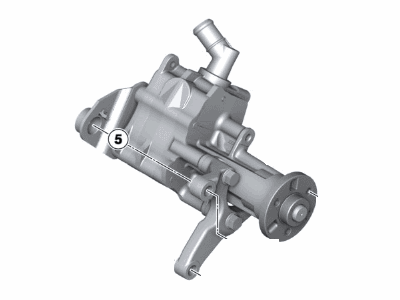 BMW 740Ld xDrive Power Steering Pump - 32416867159