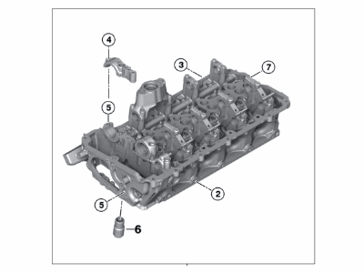 BMW Alpina B7 Cylinder Head - 11127600478