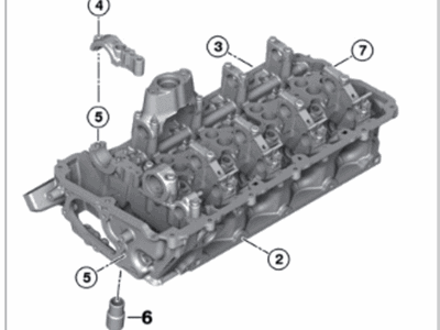 2012 BMW Alpina B7 Cylinder Head - 11127600477