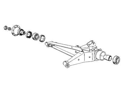 BMW 33411107512 Wheel Bearing Repair Kit