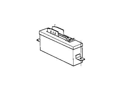 1988 BMW 750iL ABS Control Module - 34521090154