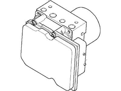 2006 BMW X5 ABS Control Module - 34526773015