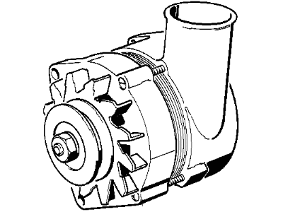 1988 BMW 750iL Alternator - 12311466090