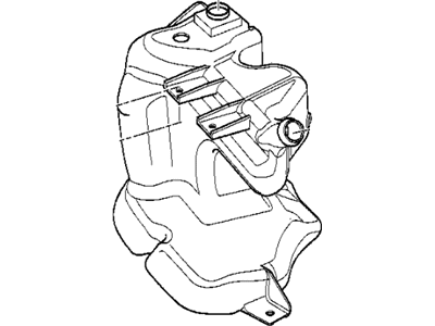 BMW 61662228067 Washer Fluid Reservoir