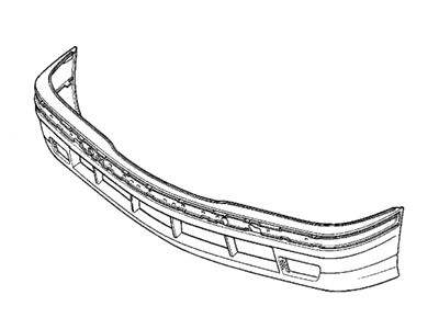 BMW 51118165143 Trim Panel, Bumper, Front