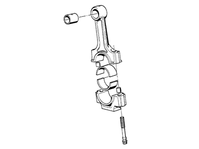 BMW 11241437212 Set, Crack Connecting Rod