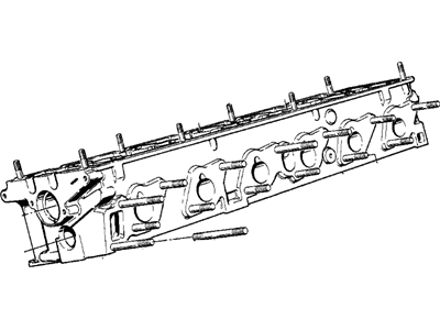 1989 BMW 325ix Cylinder Head - 11121707032