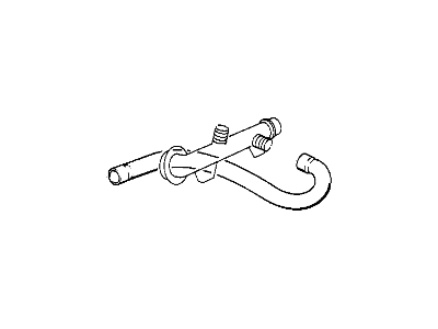 BMW 318ti Radiator Hose - 11531743295