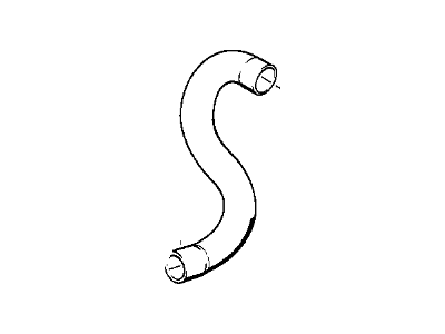 BMW 318ti Radiator Hose - 11531721709