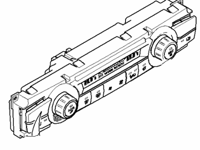 BMW 64119310446 Control Unit, Automatic Air Conditioner., High