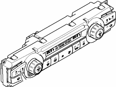 BMW 64119178067 Control Unit, Automatic Air Conditioner., High