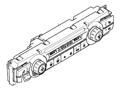 BMW 64119262779 Control Unit, Automatic Air Conditioner., High