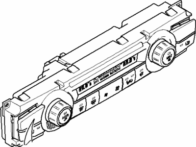 2010 BMW X5 A/C Switch - 64119227923
