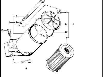 BMW 11421720690 Oil Filter