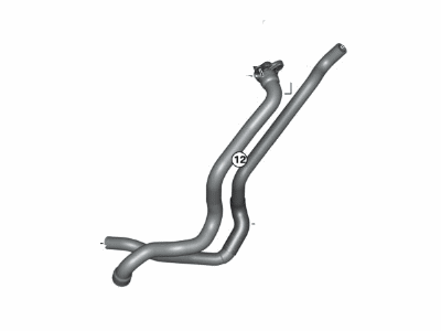 BMW 11537580585 Thermostat Inlet Water Hose