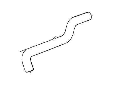 1988 BMW 528e Cooling Hose - 11531287999