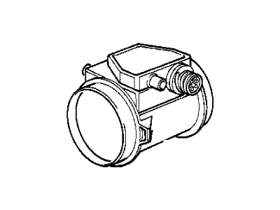 1995 BMW 525i Mass Air Flow Sensor - 13621466359