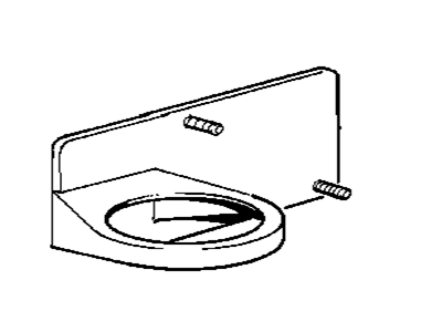 BMW 12521718085 Diagnosis Plug Bracket