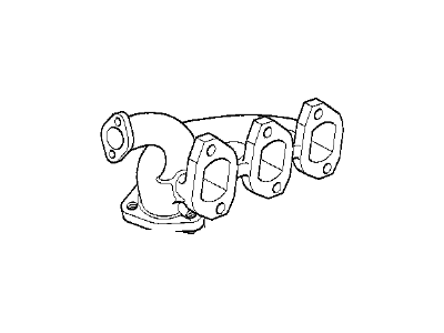 BMW 11621704536 Exhaust Manifold